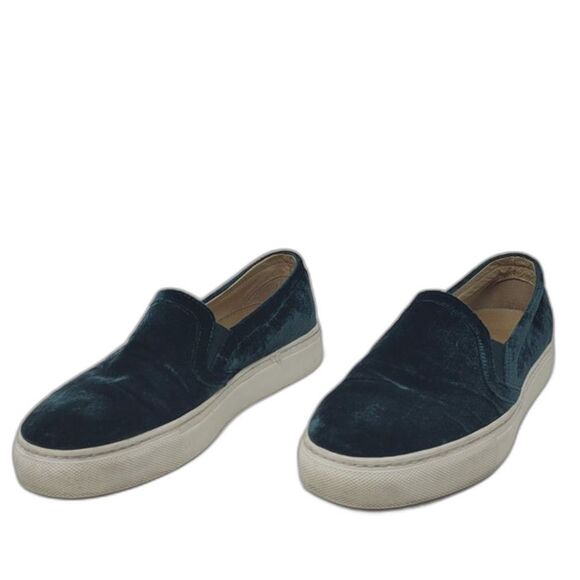 M.Gemi Green Velvet Slip On Shoes - Picture 5 of 6